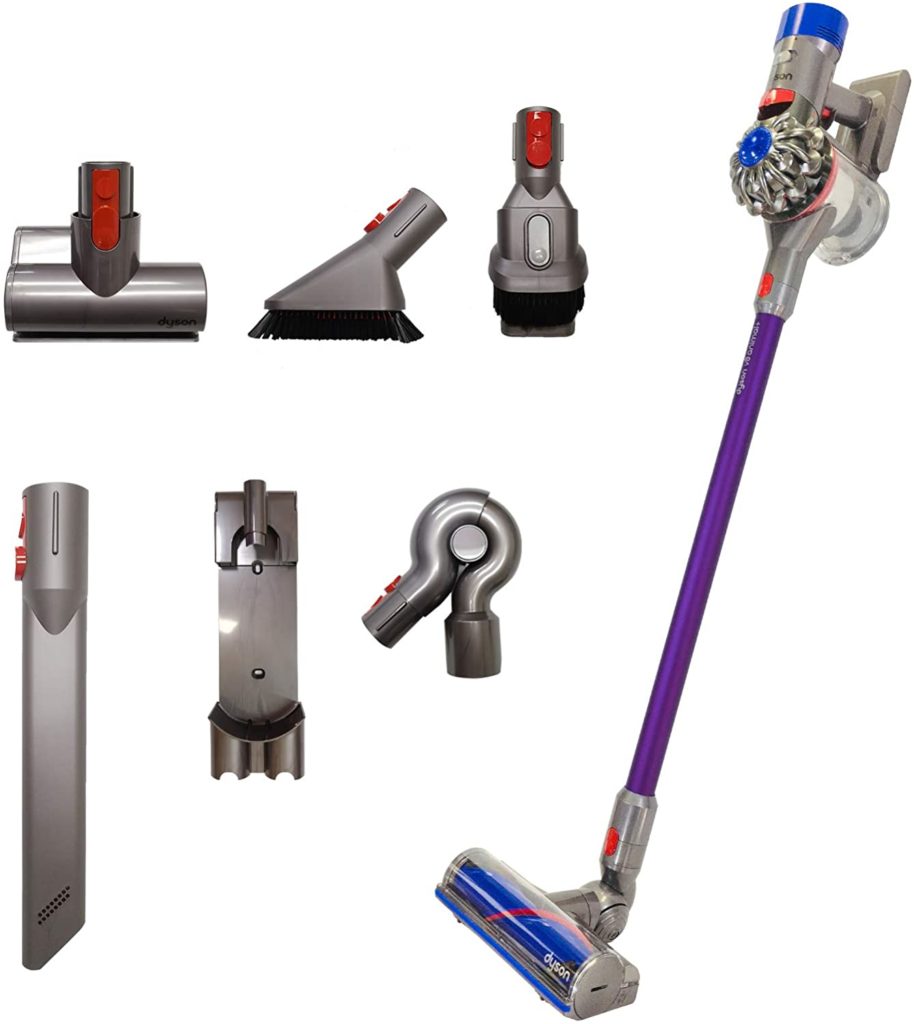 Dyson V8 animal cordless stick vacuum with attachments
