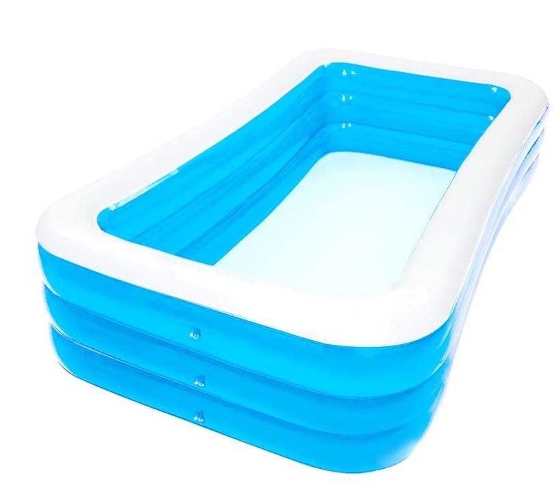 Inflatable family size pool